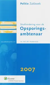 Omslag van Zakboek Strafvordering voor de Opsporingsambtenaar