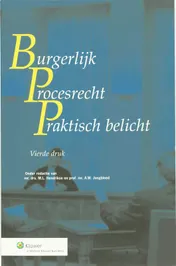 Omslag van Burgerlijk procesrecht praktisch belicht