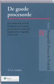 Omslag van Goede Procesorde