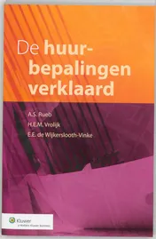 Omslag van De huurbepalingen verklaard