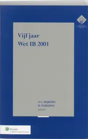 Omslag van Vijf jaar wet IB 2001