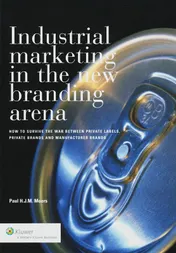 Omslag van Industrial marketing in the new branding area