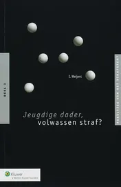 Omslag van Jeugdige dader, volwassen straf?