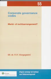 Omslag van Corporate Governance Codes