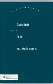 Omslag van Causaliteit in het verzekeringsrecht