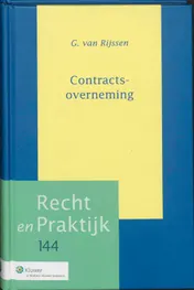 Omslag van Contract overneming