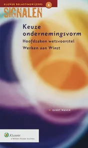 Omslag van Keuze ondernemingsvorm