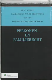 Omslag van 1 Personen- en familierecht