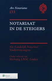 Omslag van Het notariaat in de steigers