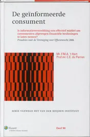 Omslag van De geinformeerde consument