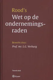 Omslag van Rood's Wet op de ondernemingsraden