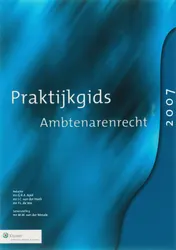 Omslag van Praktijkgids Ambtenarenrecht