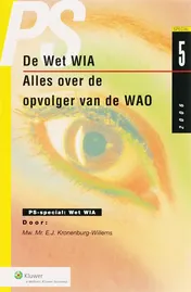 Omslag van Wet werk en inkomen naar arbeidsvermogen