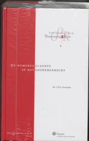 Omslag van De numerus clausus in het goederenrecht