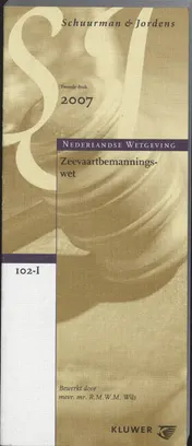 Omslag van Zeevaartbemanningswet