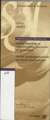 Omslag van Besluit begroting en verantwoording provincies en gemeenten