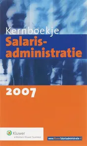 Omslag van Kernboekje Salarisadministratie
