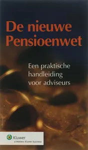 Omslag van de nieuwe pensioenwet