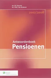Omslag van Antwoordenboek Pensioenen 2007/2008
