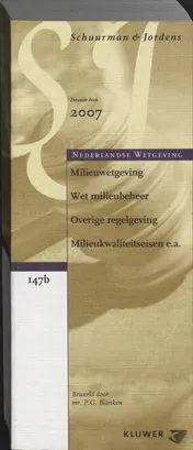 Omslag van Milieuwetgeving