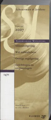 Omslag van Wet Milieubeheer