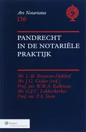 Omslag van Pandrecht in de notariele praktijk