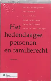 Omslag van Het hedendaagse personen- en familierecht