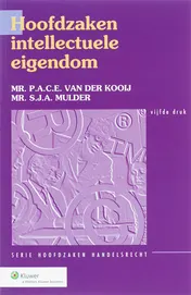 Omslag van Hoofdzaken intellectuele eigendom