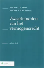 Omslag van Zwaartepunten van het vermogensrecht