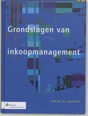 Omslag van De grondslagen van inkoopmanagement