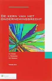 Omslag van De kern van het ondernemingsrecht
