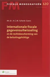 Omslag van Internationale fiscale gegevensuitwisseling en de rechtsbescherming van de belastingplichtige