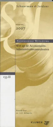 Omslag van Wet op de Accountants-Administratieconsulenten