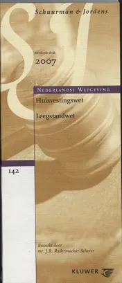 Omslag van Huisvestingswet