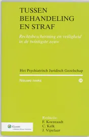 Omslag van Tussen behandeling en straf