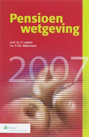 Omslag van Pensioenwetgeving