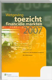 Omslag van Wetgeving toezicht financiële markten 2007