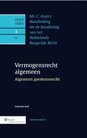 Omslag van Algemeen goedrenrecht