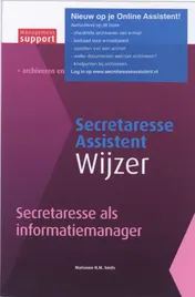 Omslag van Secretaresse als informatiemanager
