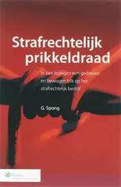 Omslag van Strafrechtelijk prikkeldraad