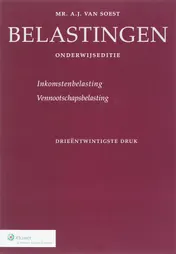 Omslag van Inkomstenbelasting vennootschapsbelasting