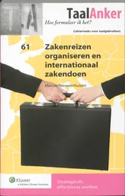 Omslag van Zakenreizen organiseren en internationaal zakendoen