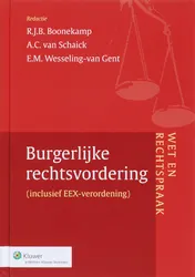 Omslag van Wet en Rechtspraak Burgerlijke Rechtsvordering