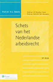 Omslag van Schets van het Nederlands arbeidsrecht