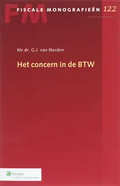 Omslag van Het concern in de BTW