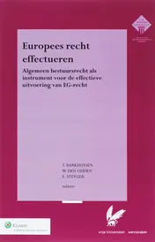 Omslag van Europees recht effectueren