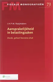 Omslag van Aansprakelijkheid in belastingzaken