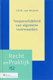 Omslag van Toepasselijkheid van algemene voorwaarden