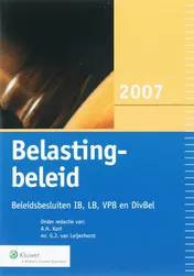 Omslag van Pocket Belastingbeleid