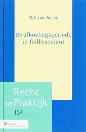 Omslag van De afkoelingsperiode in faillisement